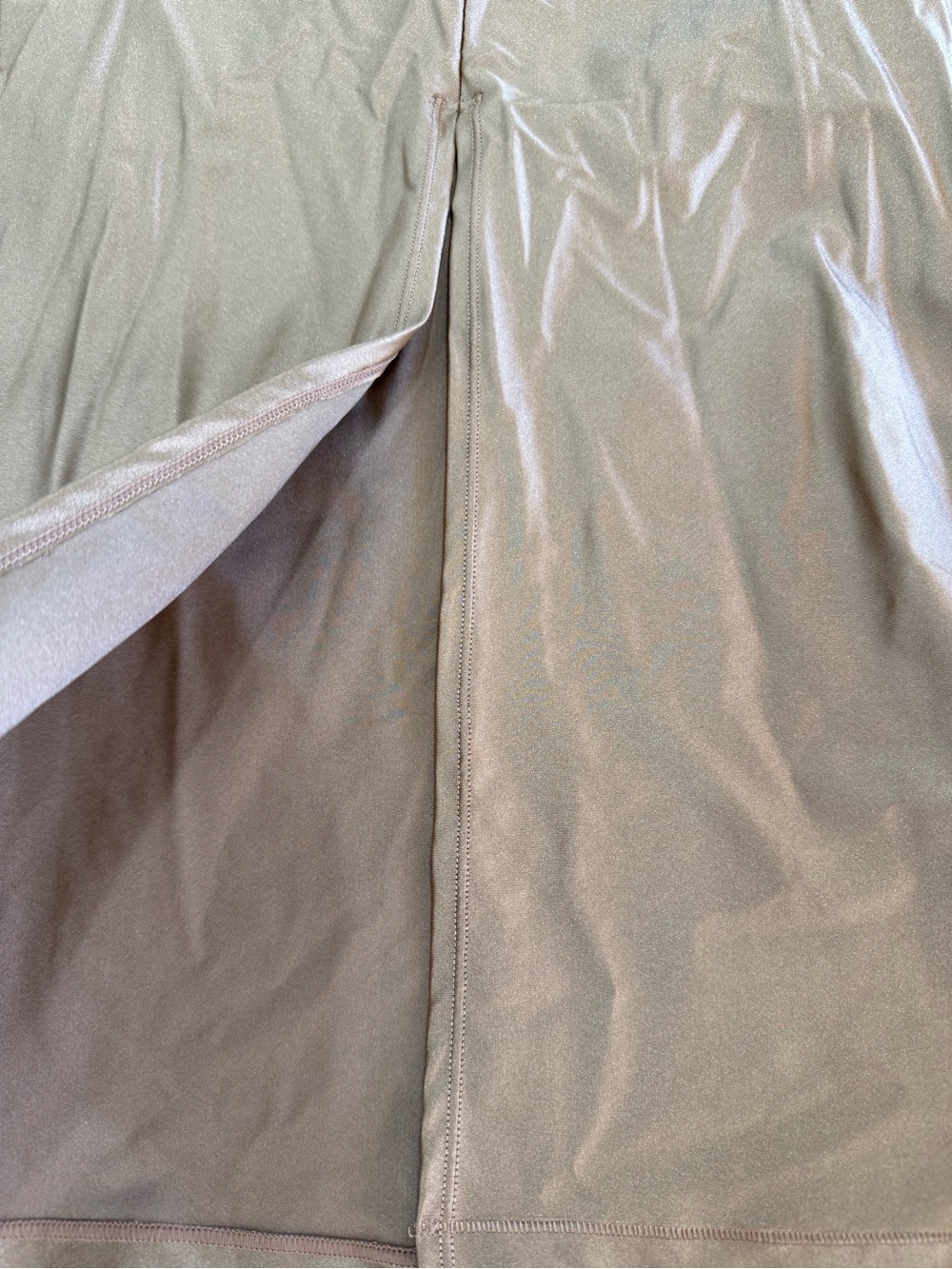 SKIMS Short-Sleeve Maxi Dress in Camel - Picture 5 of 5